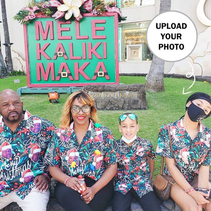 Hawaiian Shirts with Faces on Them Create Your Own Hawaiian Shirt Christmas Unisex &amp; Teenage Hawaiian Shirt