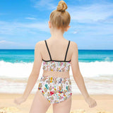 Custom Face Cute Kitten Kid's Slip Swimsuit Add Your Own Image