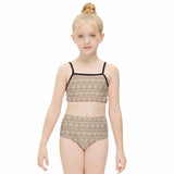 Custom Face Seamless Cute Kid's Slip Swimsuit Add Your Own Image