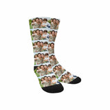 Kids Custom Socks Printed With Picture Personalized Family Photo Children's Socks