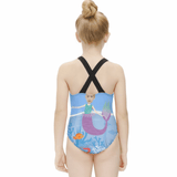 Custom Face Mermaid Kid's Swimsuit