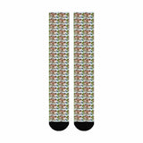 Personalized Socks Printed Picture Custom Design Family Picture Knee High Photo Socks Gifts for Men Women