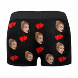 Custom Face Best Love Men's Boxer Brief Made for You Custom Underwear For Valentine's Day Gift