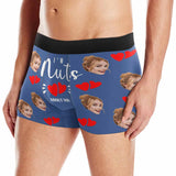 Custom Face Best Love Men's Boxer Brief Made for You Custom Underwear For Valentine's Day Gift