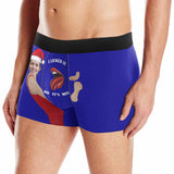 Custom Face Boxers Underwear Embrace Sexy Lips Personalized Men's All-Over Print Boxer Briefs Underwear For Valentine's Day Gift