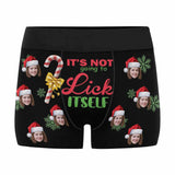 Custom Face Christmas Crutch Men's All-Over Print Boxer Briefs Design Your Own Custom Underwear