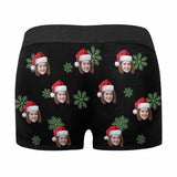 Custom Face Christmas Crutch Men's All-Over Print Boxer Briefs Design Your Own Custom Underwear