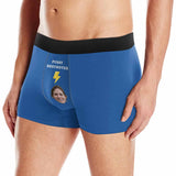 Custom Face Destroyer Men's Print Boxer Briefs Personalized Underwear with Photo Gift for Men