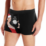 Custom Face Hug Christmas Men's All-Over Print Boxer Briefs Design Your Own Custom Underwear