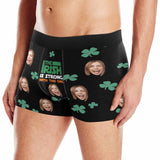 Custom Face Irish Men's Boxer Briefs Design Your Own Custom Underwear Add Your Own Image