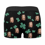 Custom Face Irish Men's Boxer Briefs Design Your Own Custom Underwear Add Your Own Image