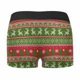 Custom Face Jingle My Bells Men's Boxer Briefs Print Your Own Personalized Underwear for Him