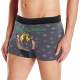 Custom Face Jingle My Bells Men's Print Boxer Briefs Put Your Face on Underwar Christmas Gift For Boyfriend