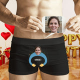 Custom Face Mine Hug Boxer Briefs Design Your Own Boxer Underwear