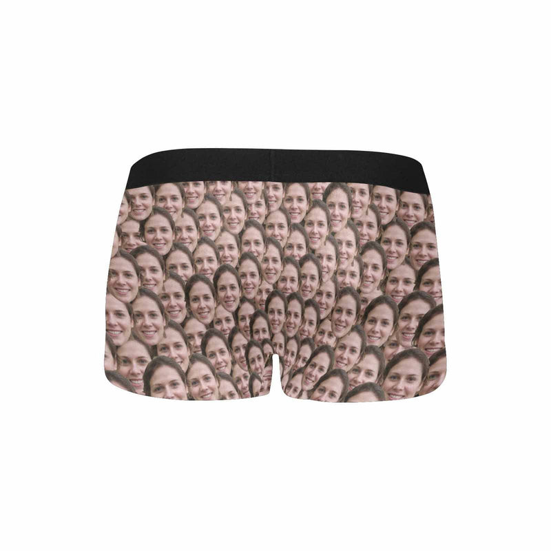 Custom Face My Lover Men's Pocket Boxer Briefs Design Your Own Personalized Underwear For Valentine's Day Gift