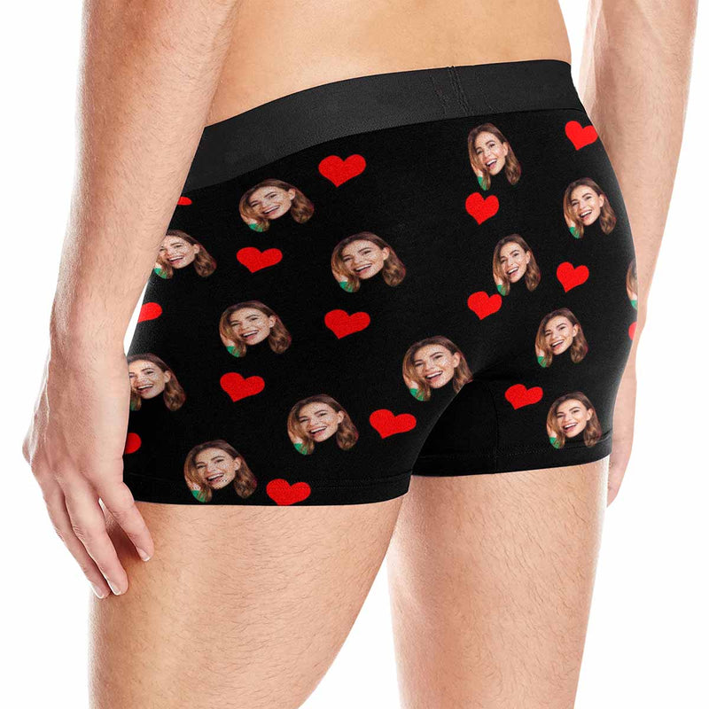 Custom Face Wife Men's Boxer Brief Made for You Custom Underwear Unique Valentine's Day Gift