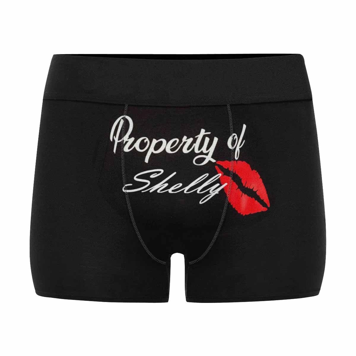 Custom Name Undies You Are My Property Men&