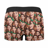 Custom Photo Hands Off Bitches Men's Boxer Brief Made for You Custom Underwear Unique Gift