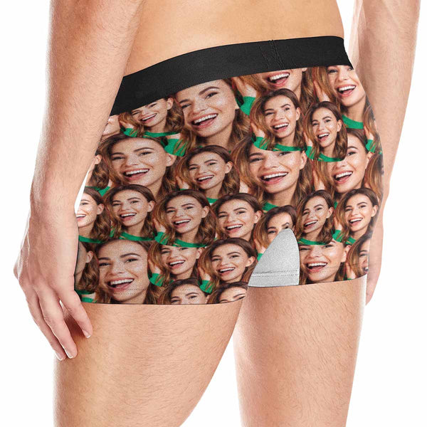 Custom Photo Undies Choking Hazard Men's Boxer Brief Made for You Custom Underwear Unique Design Gift