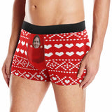 Custom Pocket Boxer Briefs with Face Personalized Men's Boxer Underwear Made for You Christmas Customized Underwear