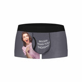 Personalized Face Men's Pocket Boxer Briefs Made for You Custom Underwear Bigger Than You Thought