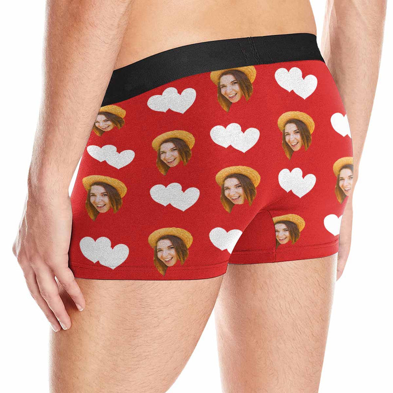 Personalized Mens Underwear Custom Boxer Briefs With Face Funny Undies Boyfriend Gifts Girlfriend Gifts For Valentine Day