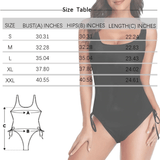 #Cruise Outfit-Couple Matching Swimwear Custom Face Boyfriend/Husband Personalized?Bathing?Suits Women's Slip One-Piece Swimsuit Gift For Her