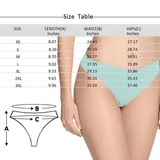 Christmas Sale Personalized Gift Undies Custom Face Tongue Women's High-cut Briefs Valentine's Day Gift For Her