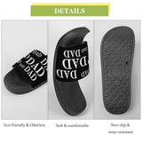 Custom Face Father's Day Slide Sandals For Holiday Gifts