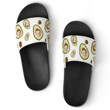Personalized Avocado Slippers Home Shoes Custom Face Unisex Slide Sandals