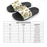Personalized Avocado Slippers Home Shoes Custom Face Unisex Slide Sandals