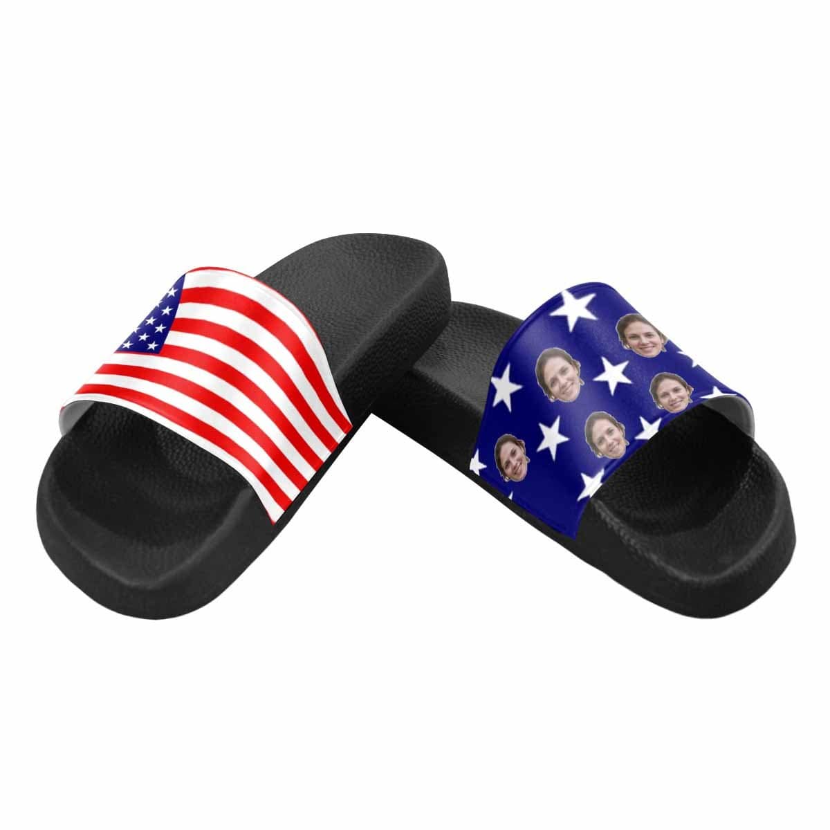 Custom Face American Flag Men&