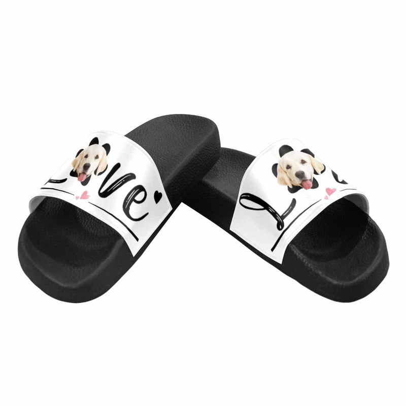 Custom Face Love Men's Slide Sandals