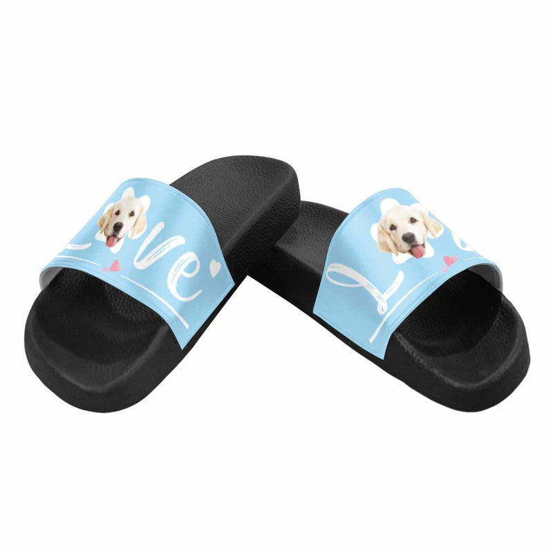 Custom Face Love Men's Slide Sandals