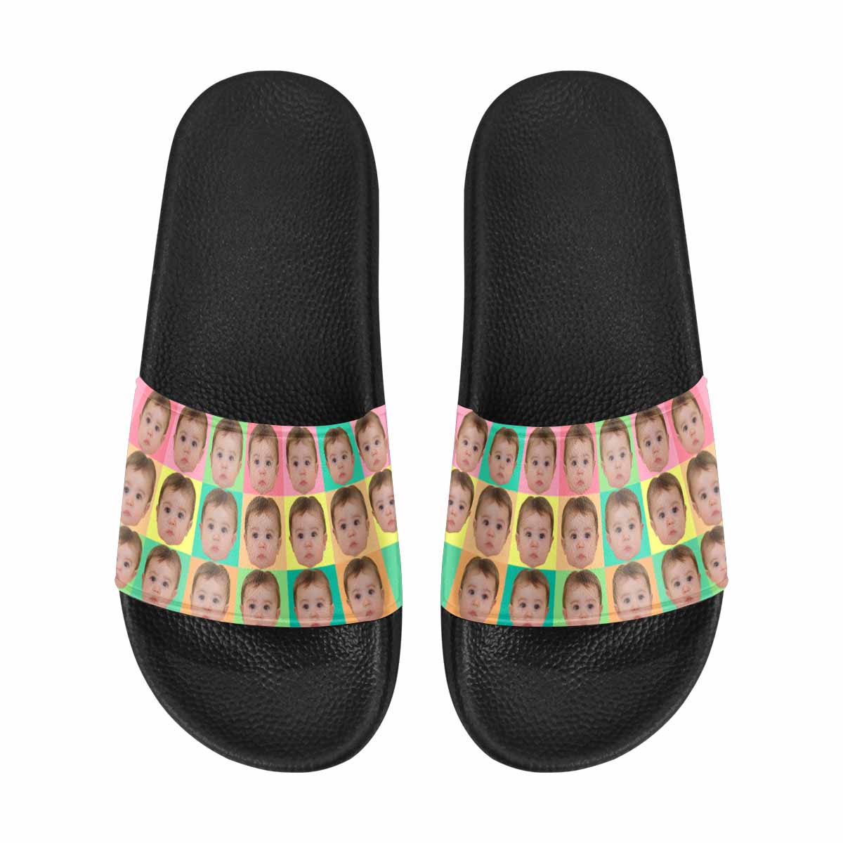 Custom Face Rainbow Lattice Women&