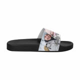 Custom Photo&Name My Family Men's Slide Sandals