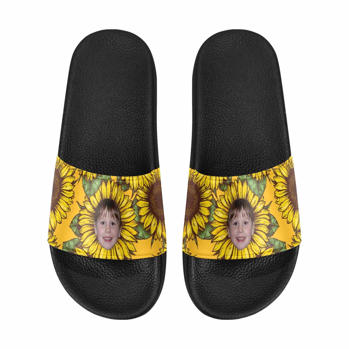 Custom Son Face Sunflower Men&