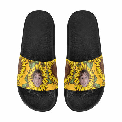 Custom Son Face Sunflower Men&