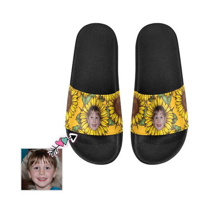 Custom Son Face Sunflower Men&