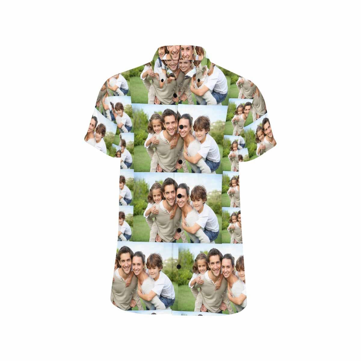 Custom Photo Shirt Happy Family Make Your Own Shirt Personalized Shirt with Photo Men&