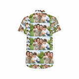 Custom Photo Shirt Happy Family Make Your Own Shirt Personalized Shirt with Photo Men's All Over Print Shirt