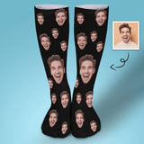 Personalized Socks Custom Face Sublimated Crew Socks Ankle Socks with Picture