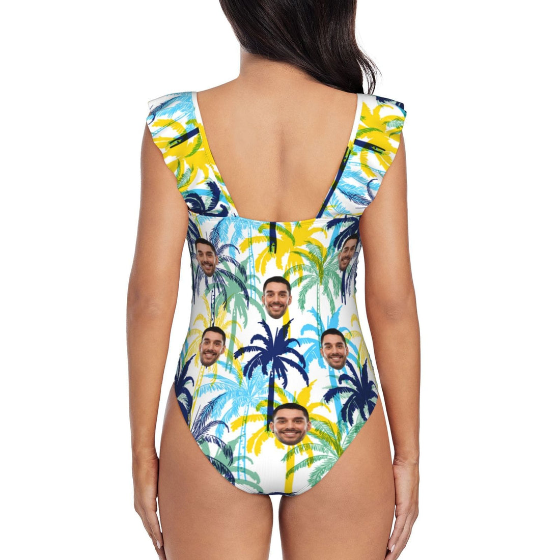 Custom Face Hawaii Swimwear Personalized Women&