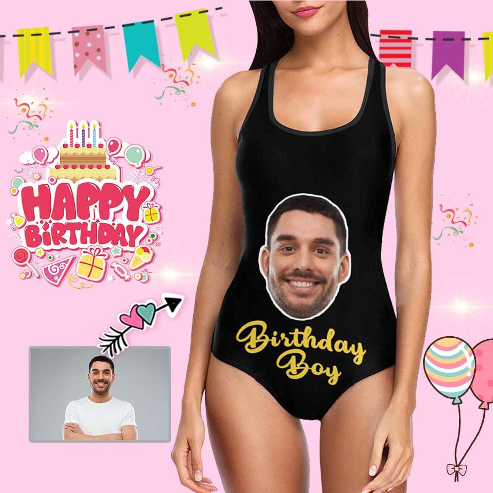 Custom Boyfriend Face Birthday Boy Women&