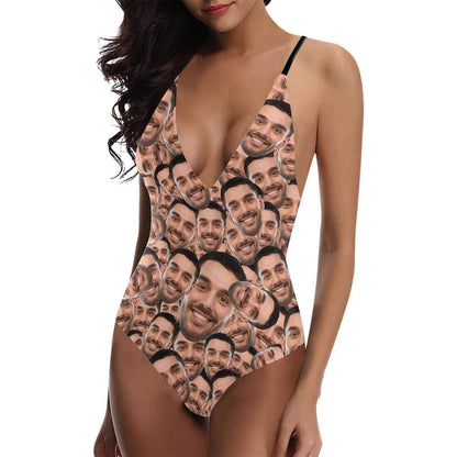 Custom Boyfriend Swimsuit Face All You Personalized Women&