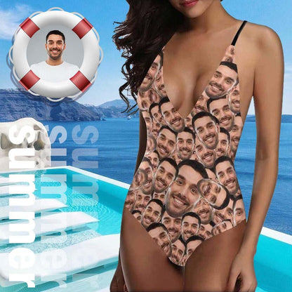 Custom Boyfriend Swimsuit Face All You Personalized Women&