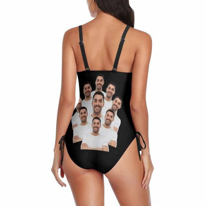 Custom Face All About U Swimsuits Personalized Women&