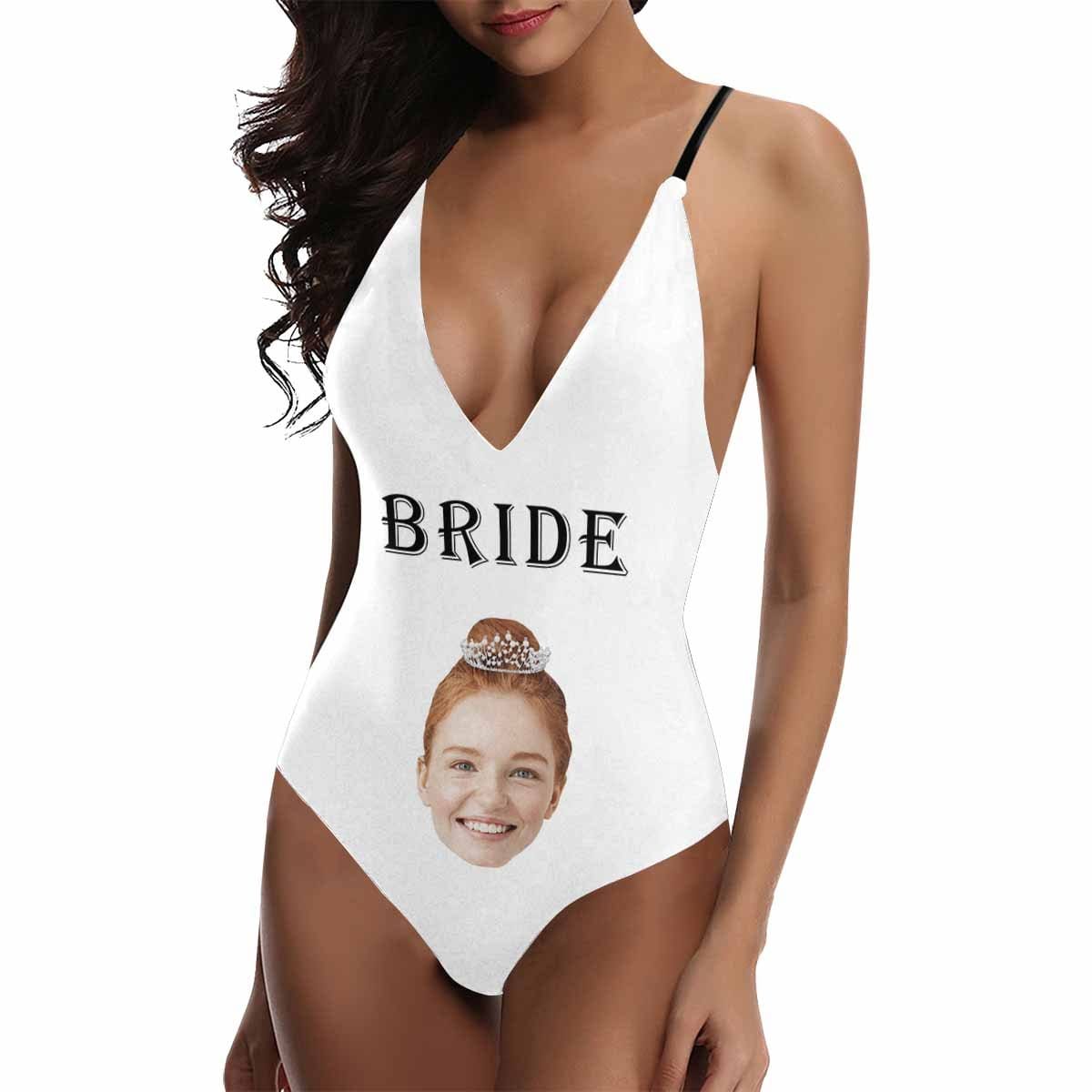 Custom Face Bride White Women&