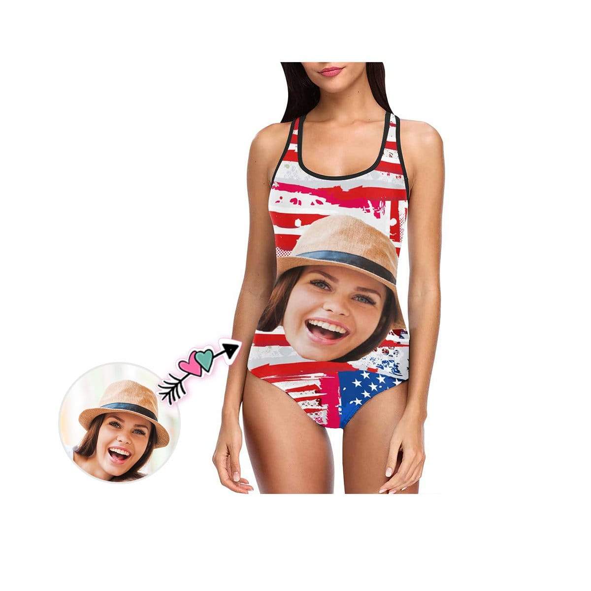 Custom Face Flag Women&