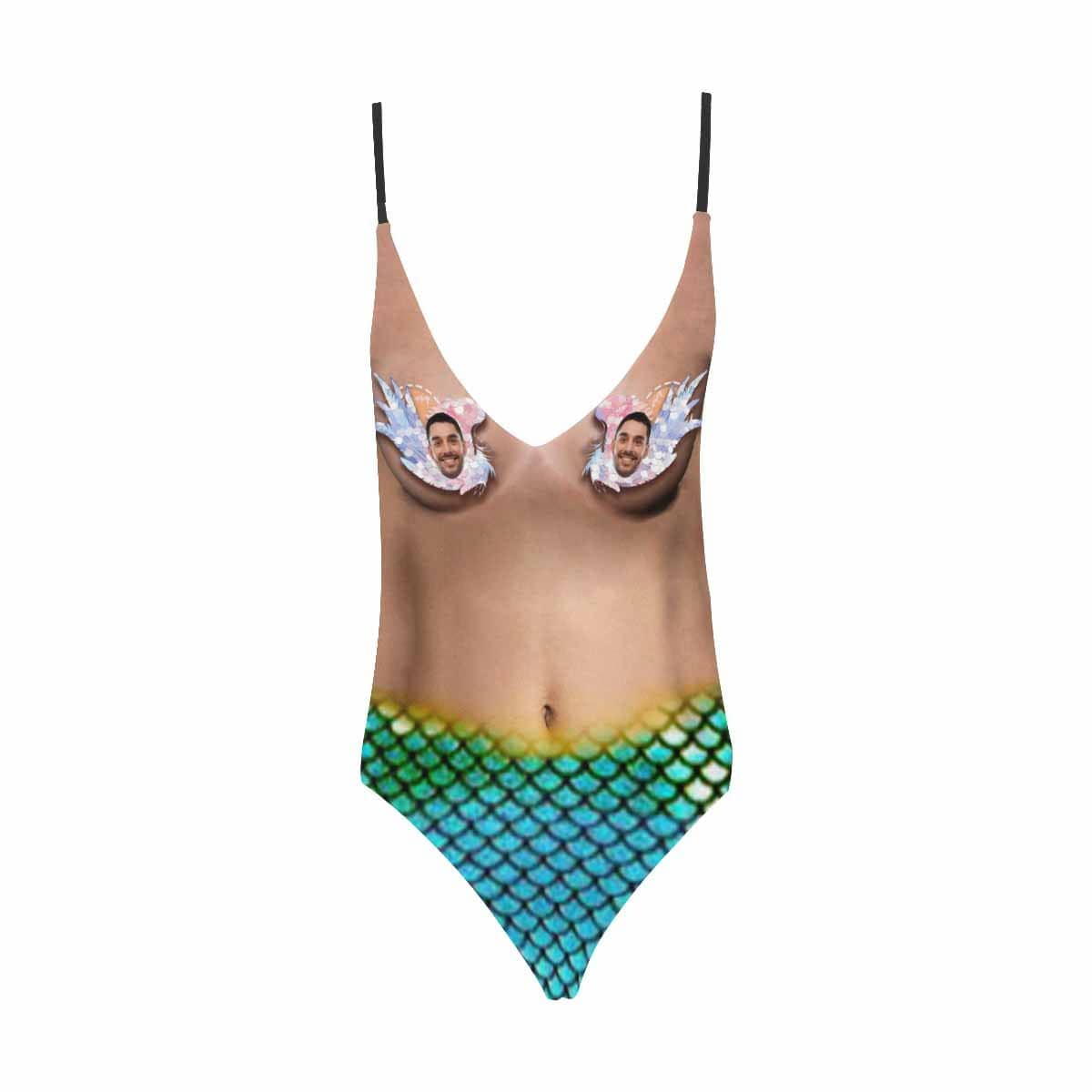 Custom Face Mermaid Women&